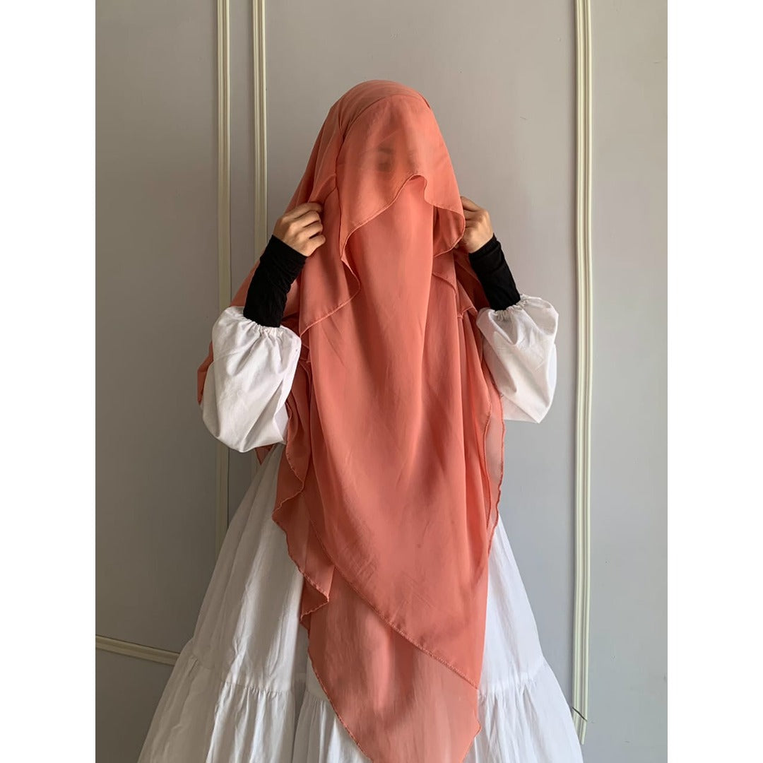 Princess Khimar – Premium Chiffon Elegance
