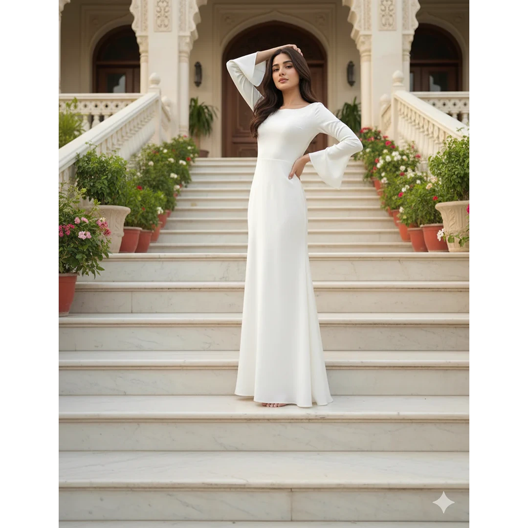 Luxury Shalmoz Silk Maxi Dress – Elegant Bodycon Fit