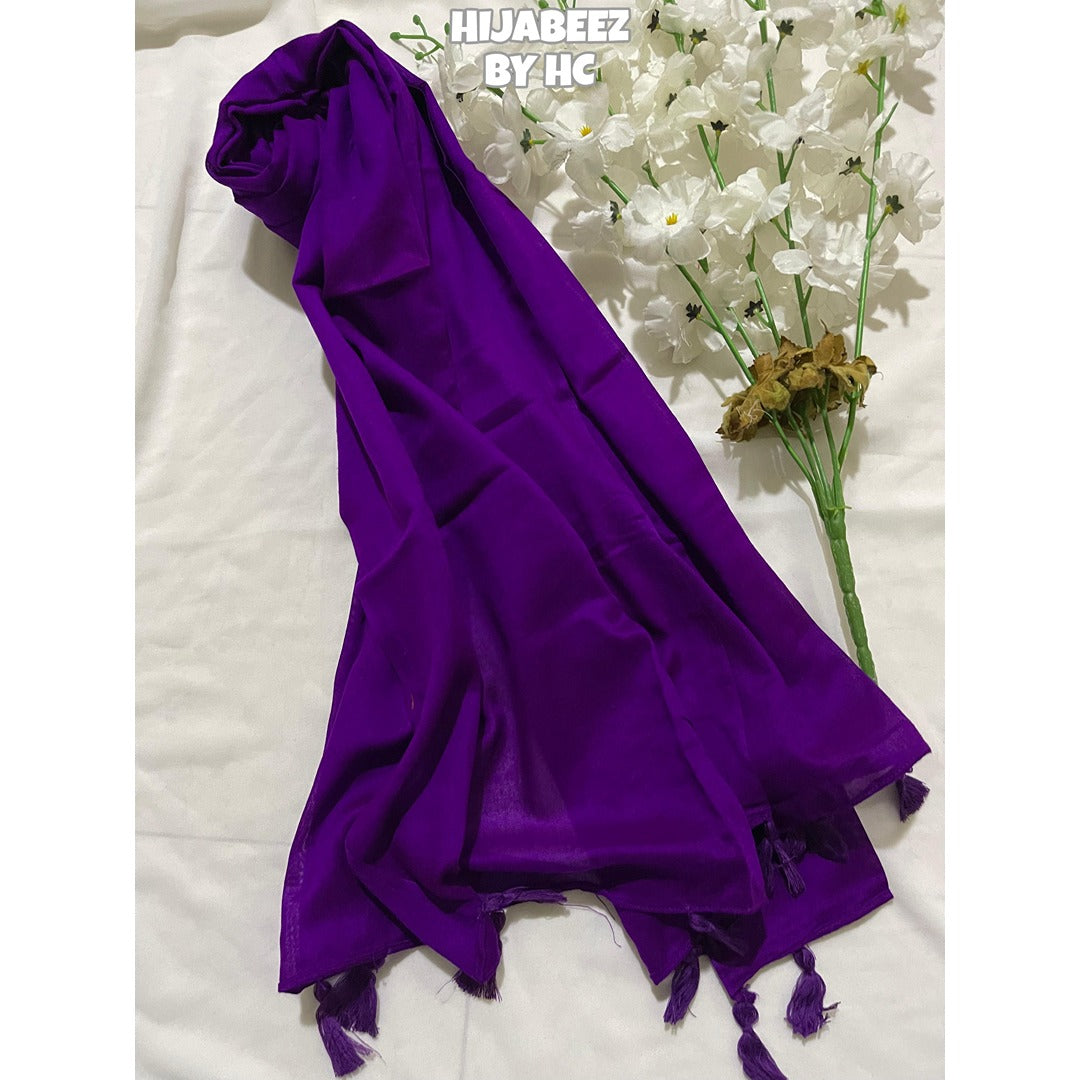 Plain Lawn Tassels