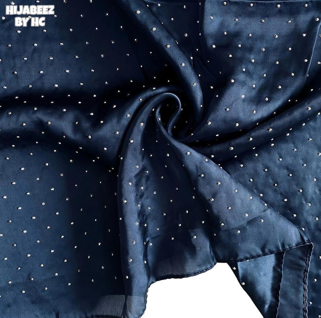 SLIK HIJAB WITH DIAMOND STONE ALL OVER