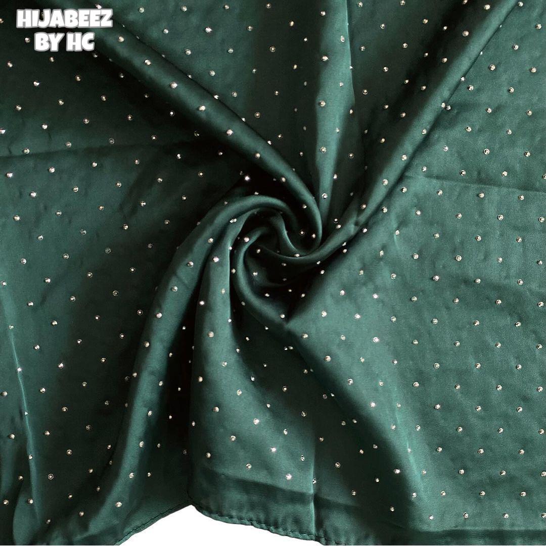SLIK HIJAB WITH DIAMOND STONE ALL OVER