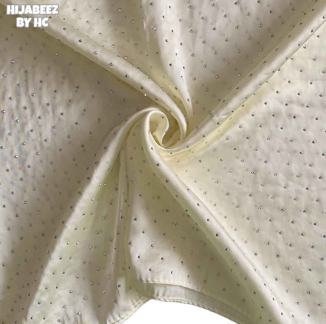 SLIK HIJAB WITH DIAMOND STONE ALL OVER