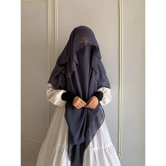Princess Khimar – Premium Chiffon Elegance